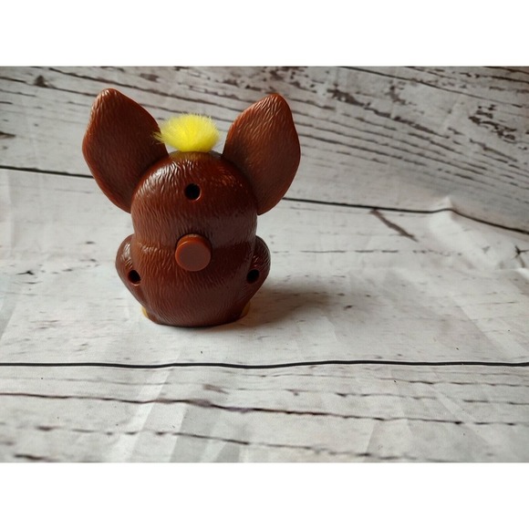 Burger King Furby Fast Food Toy Brown With Yellow Hair - Picture 2 of 3